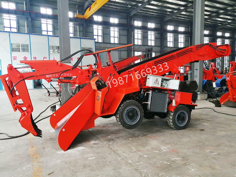 50小型扒渣機(jī)多少錢(qián)一臺(tái)，它適合使用在什么樣的礦山隧道里面